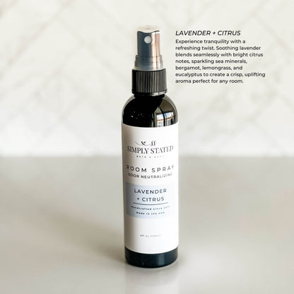 Lavender + Citrus Odor Neutralizing Room Spray