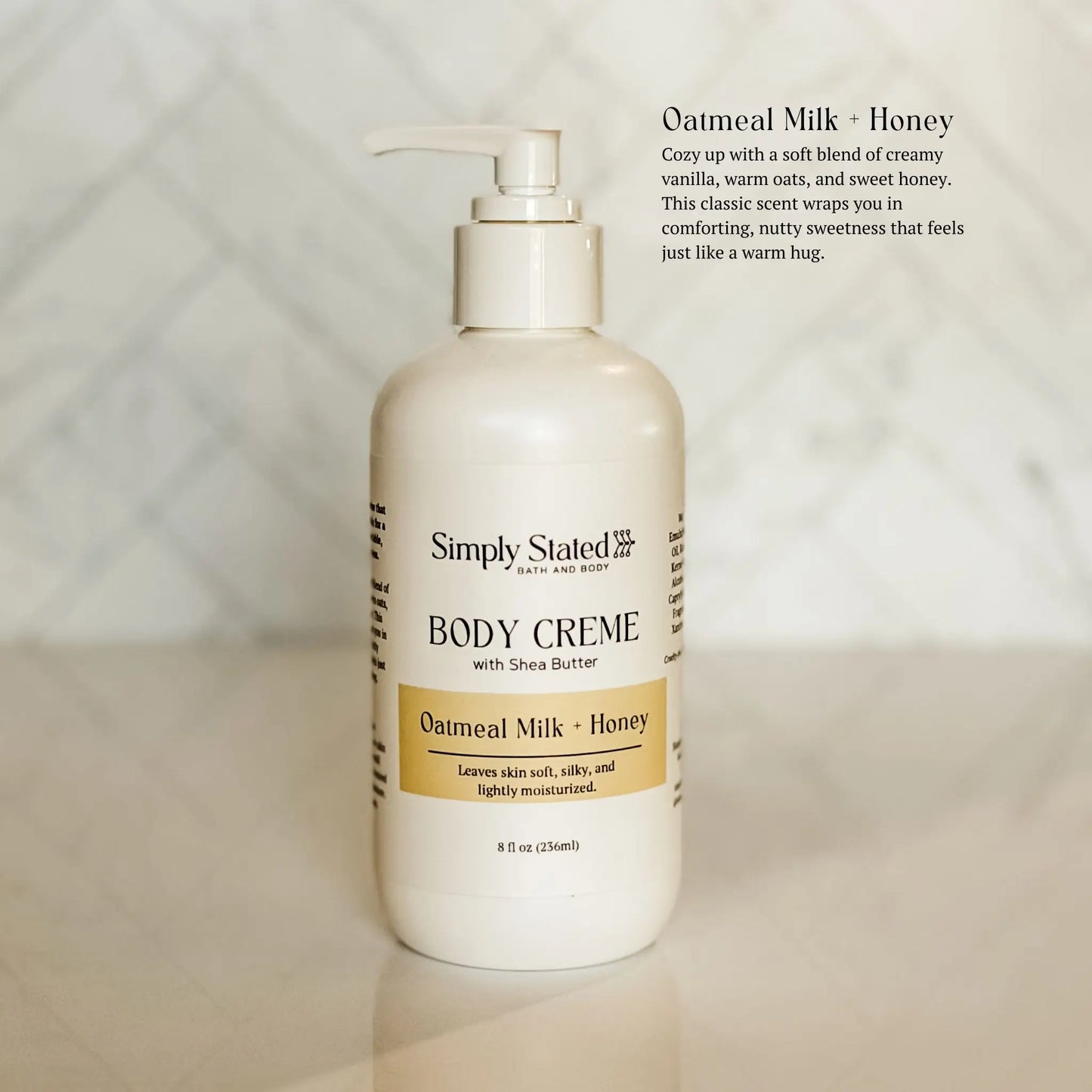 Oatmeal Milk + Honey Body Creme