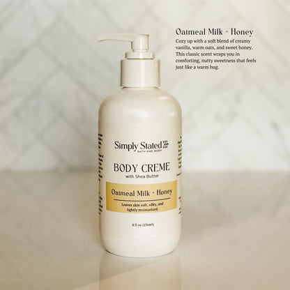 Oatmeal Milk + Honey Body Creme