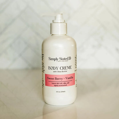 Sweet Berry + Vanilla Body Creme
