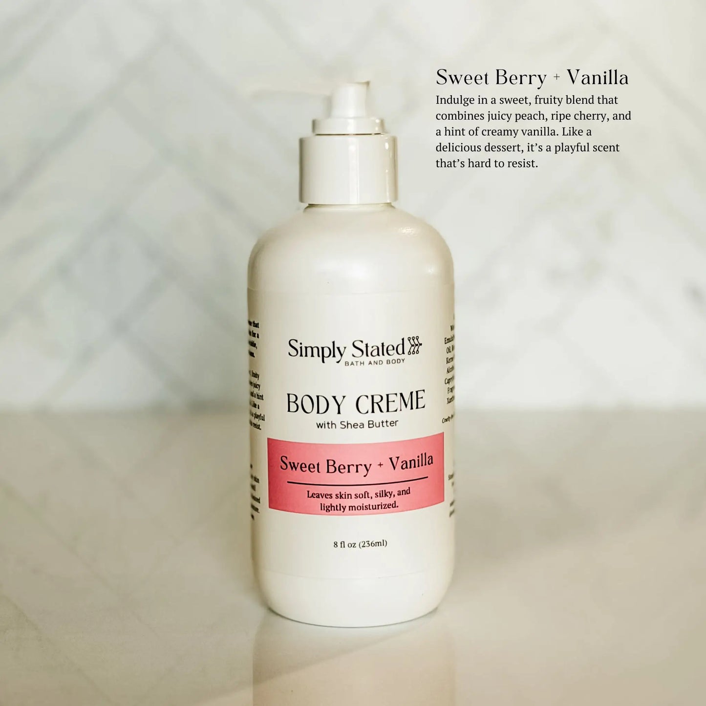 Sweet Berry + Vanilla Body Creme