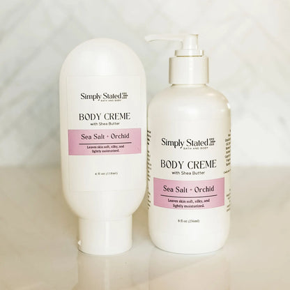 Sea Salt + Orchid Body Creme