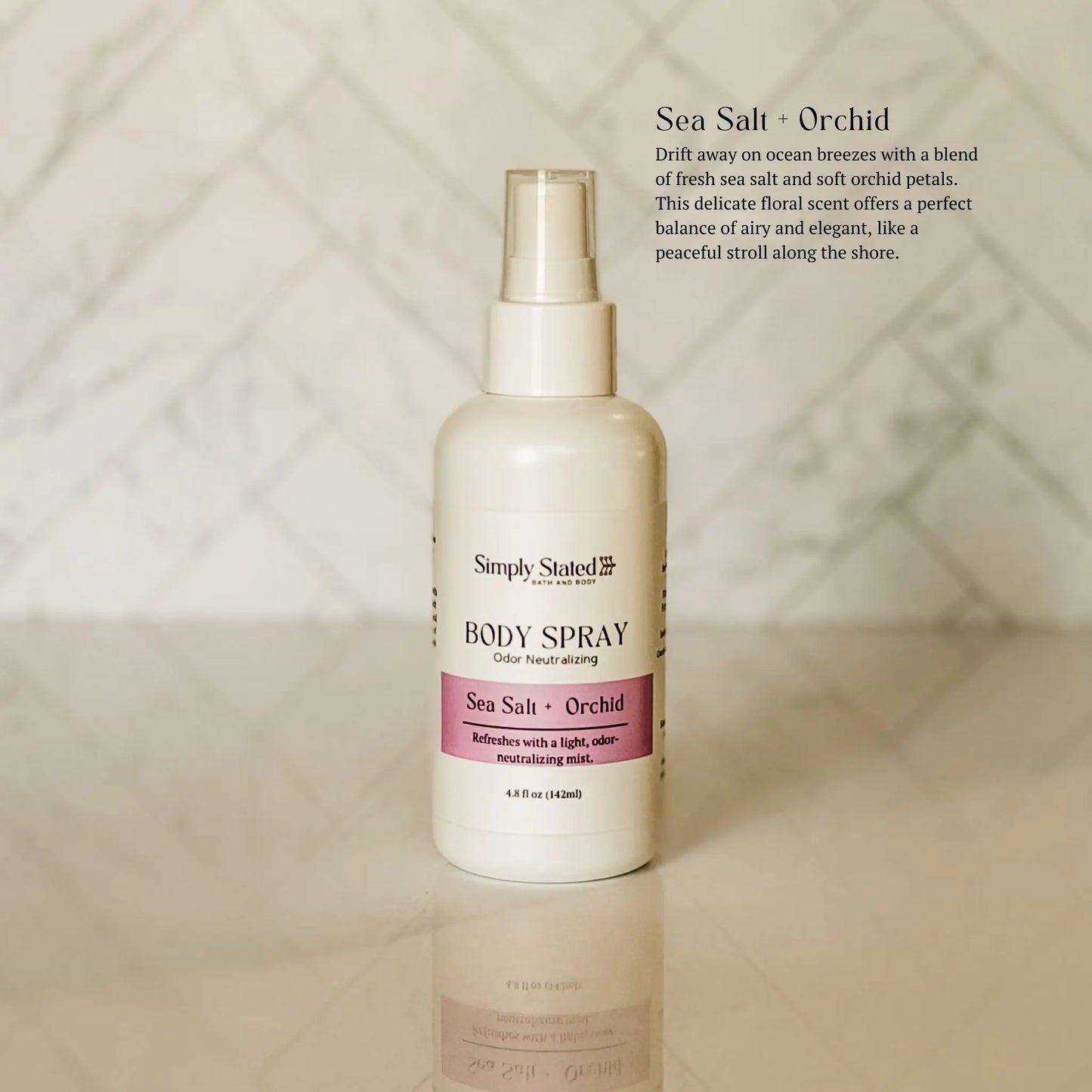 Sea Salt + Orchid Body Spray
