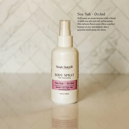 Sea Salt + Orchid Body Spray