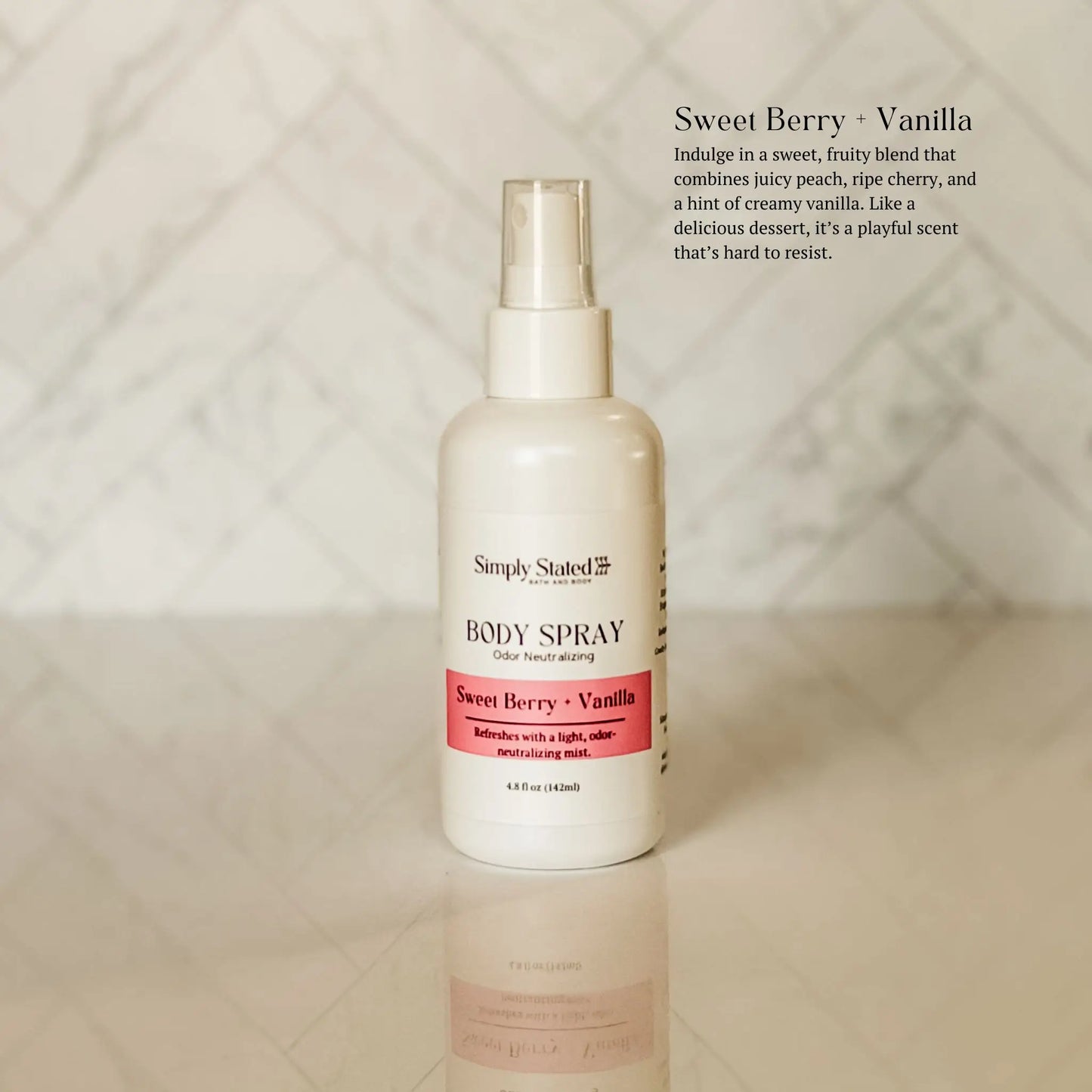 Sweet Berry + Vanilla Body Spray
