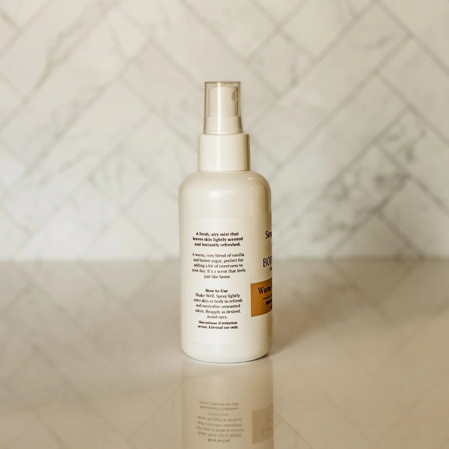 Warm Vanilla + Sugar Body Spray