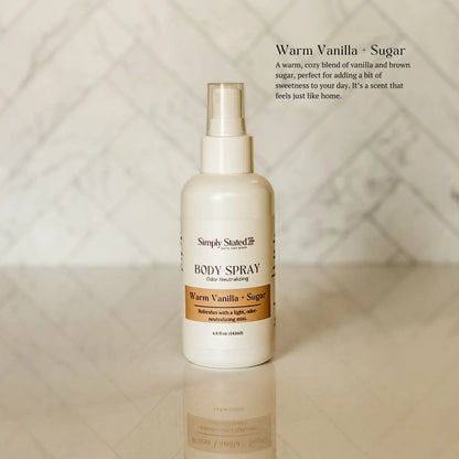 Warm Vanilla + Sugar Body Spray