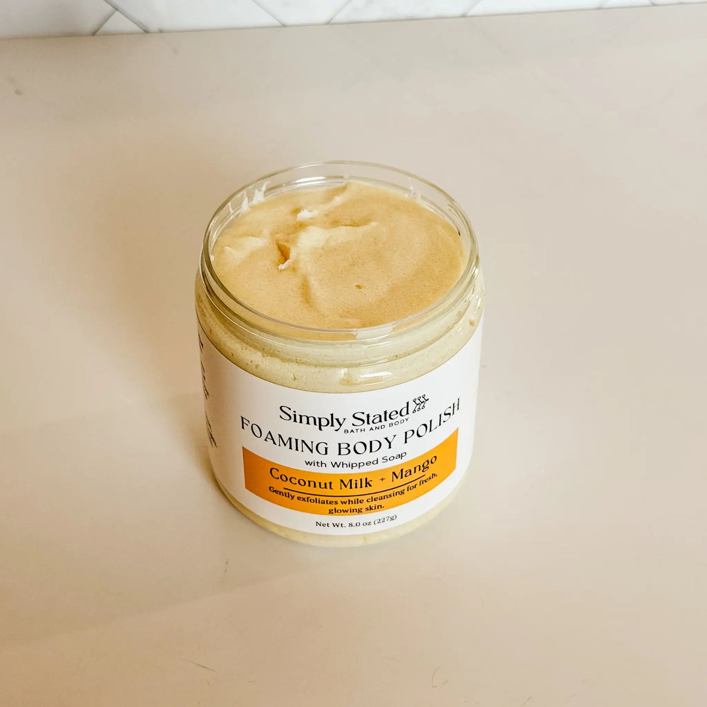 Coconut Milk + Mango Foaming Body Polish