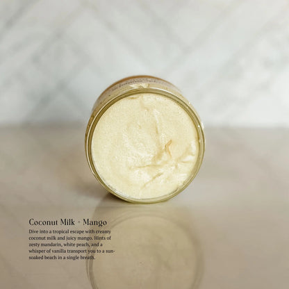 Coconut Milk + Mango Foaming Body Polish