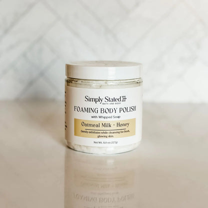 Oatmeal Milk + Honey Foaming Body Polish