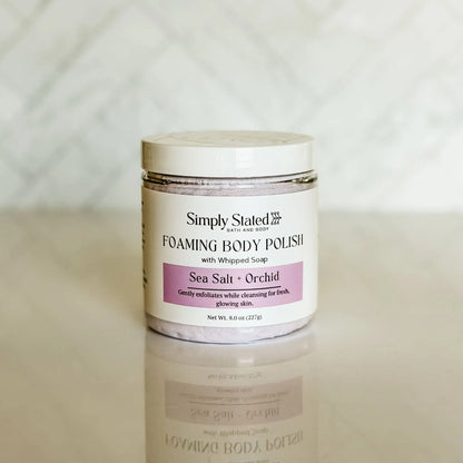 Sea Salt + Orchid Foaming Body Polish