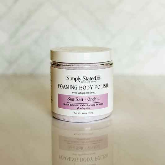 Sea Salt + Orchid Foaming Body Polish