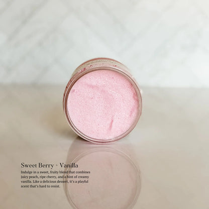 Sweet Berry + Vanilla Foaming Body Polish