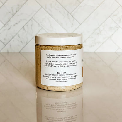 Warm Vanilla + Sugar Foaming Body Polish