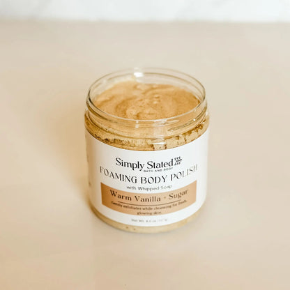 Warm Vanilla + Sugar Foaming Body Polish