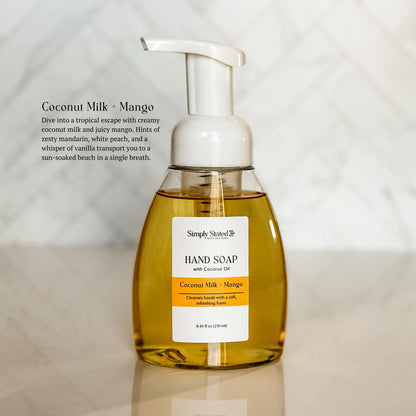 Coconut Milk + Mango Foaming Hand Soap