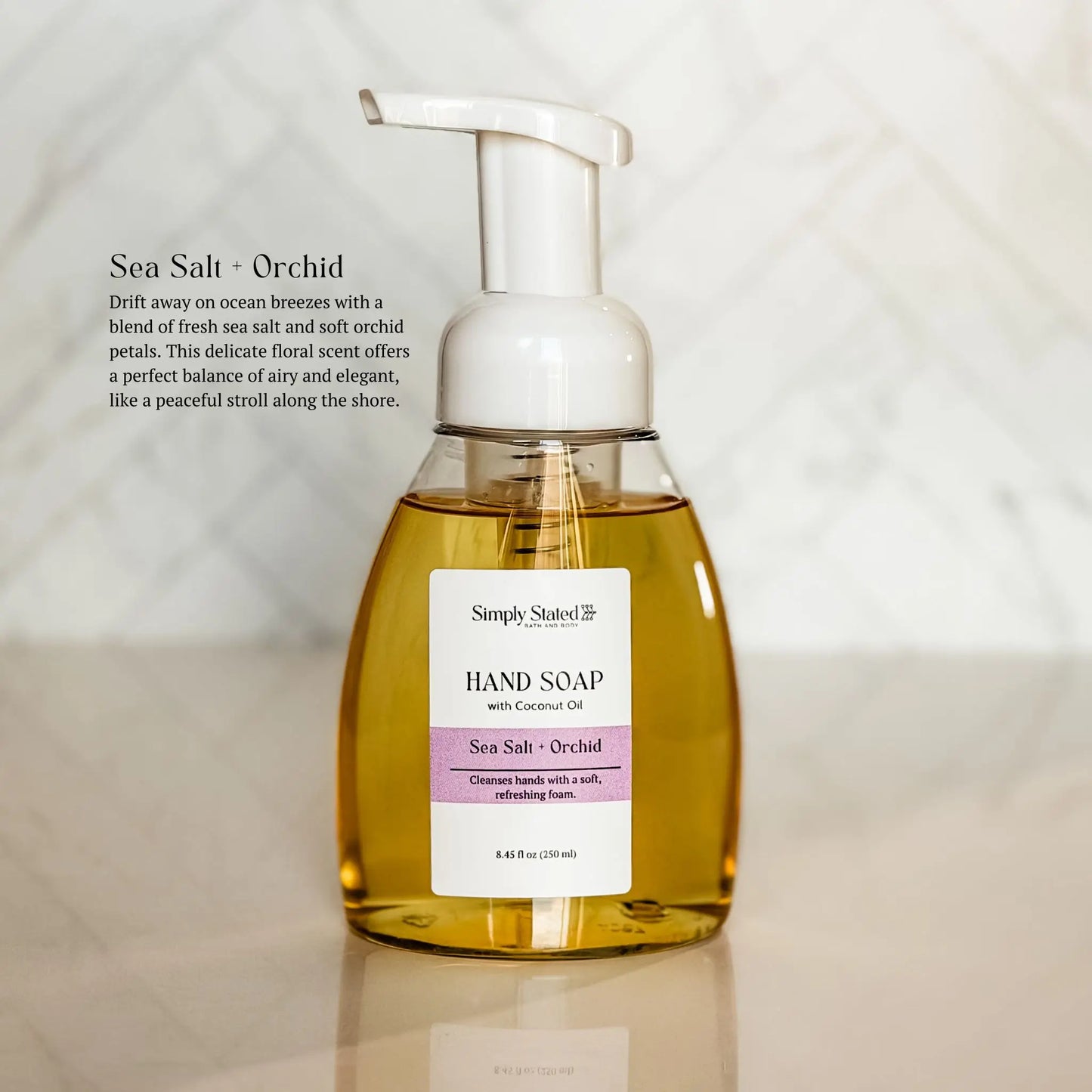 Sea Salt + Orchid Foaming Hand Soap