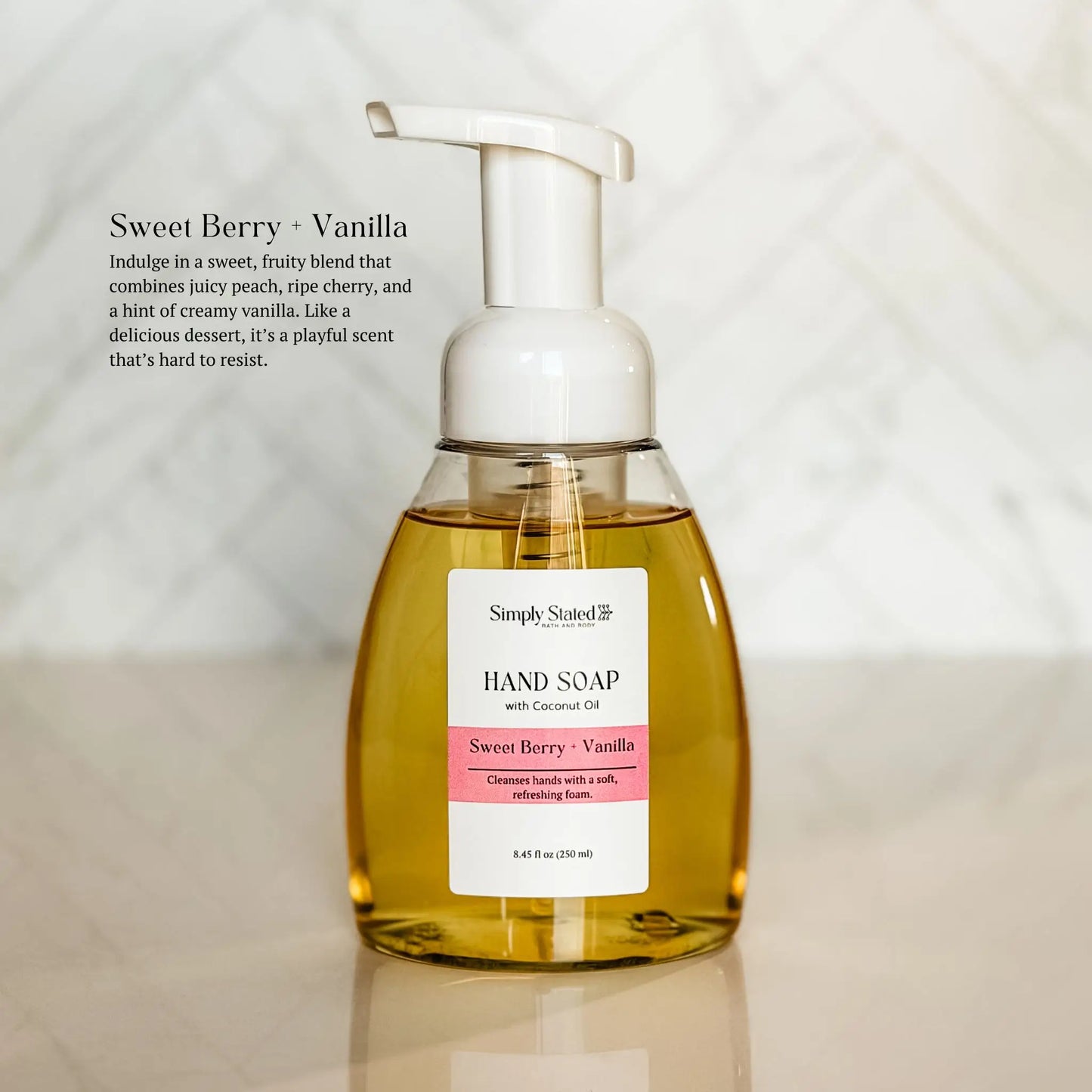Sweet Berry + Vanilla Foaming Hand Soap