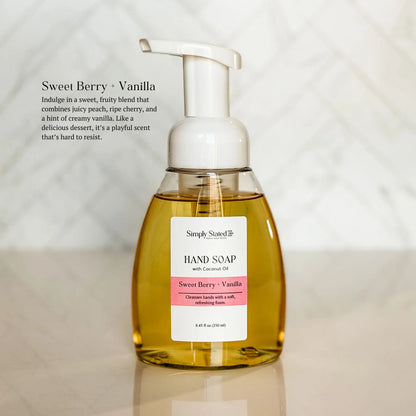 Sweet Berry + Vanilla Foaming Hand Soap
