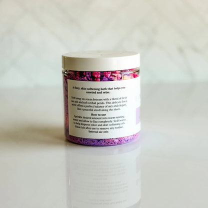 Sea Salt + Orchid Bath Bomb Powder