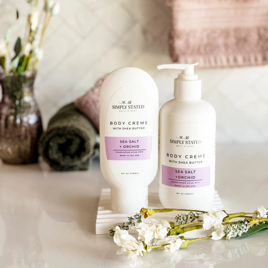 Sea Salt + Orchid Body Creme