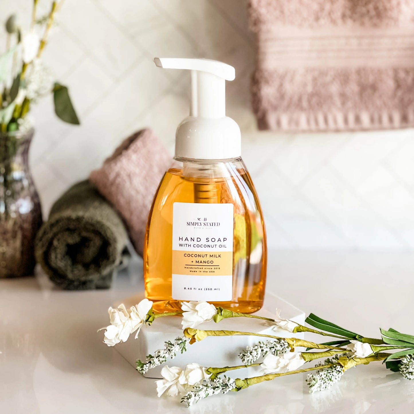 Coconut Milk + Mango Foaming Hand Soap
