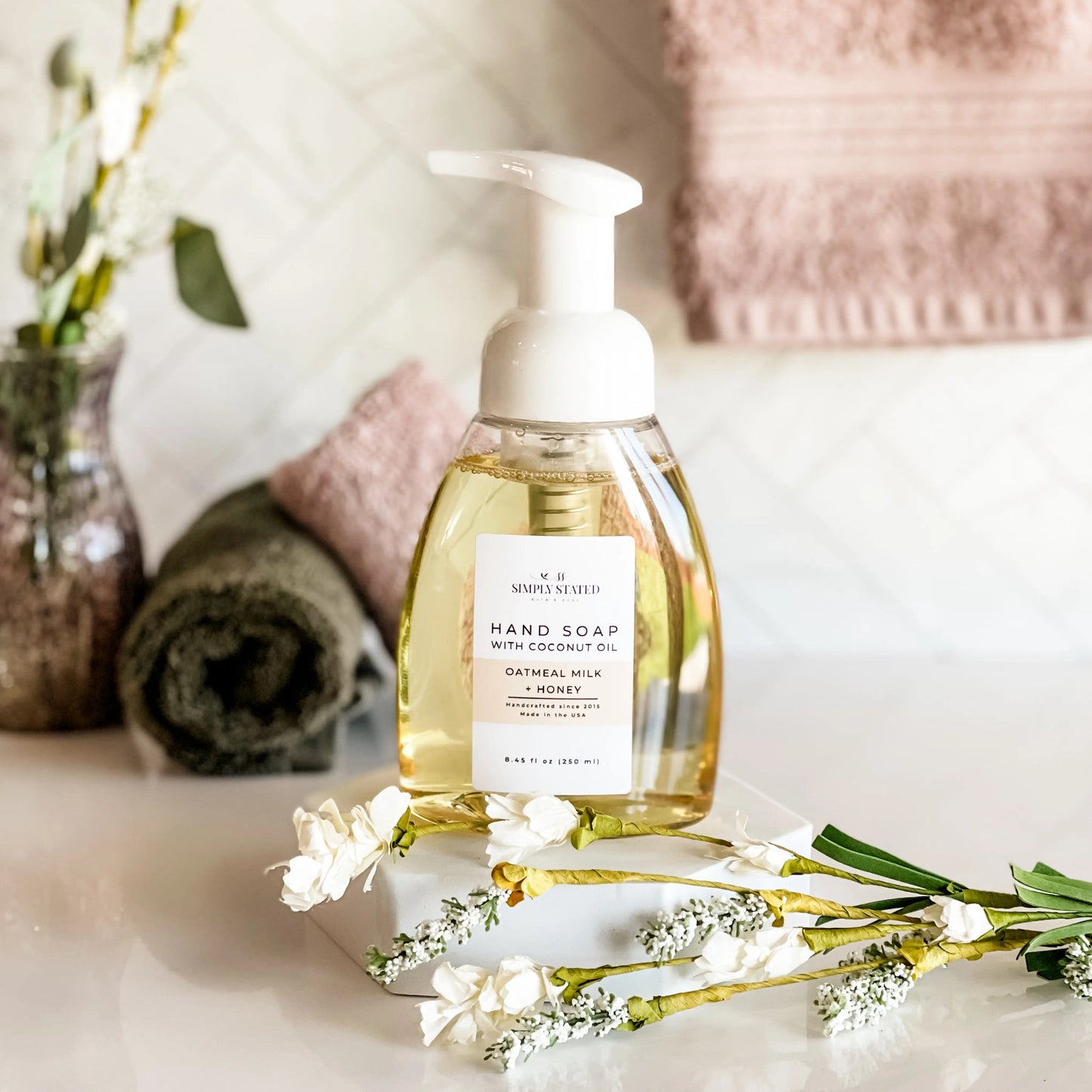 Oatmeal Milk + Honey Foaming Hand Soap