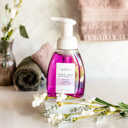 Sea Salt + Orchid Foaming Hand Soap