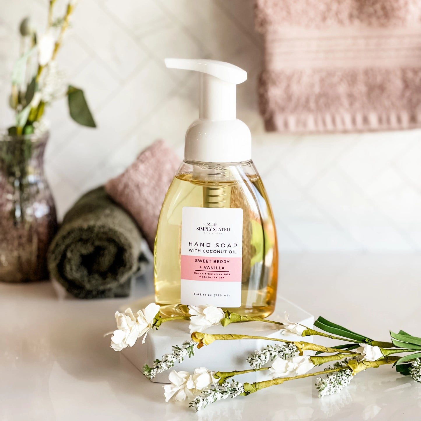 Sweet Berry + Vanilla Foaming Hand Soap