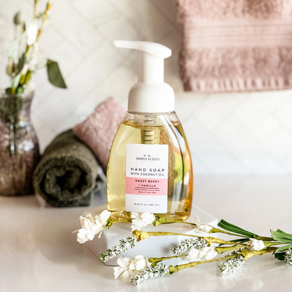 Sweet Berry + Vanilla Foaming Hand Soap
