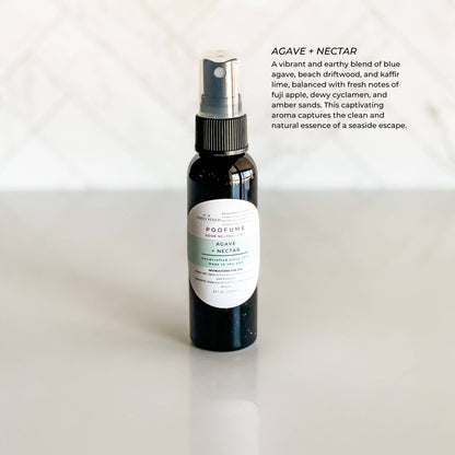 Agave + Nectar Poofume | Bathroom Odor Neutralizing Spray