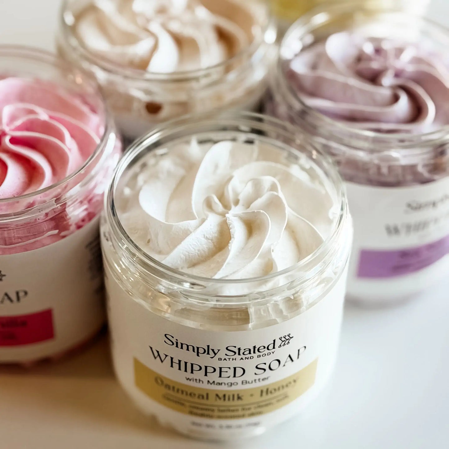 Oatmeal Milk + Honey Whipped Soap