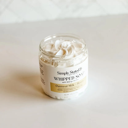 Oatmeal Milk + Honey Whipped Soap