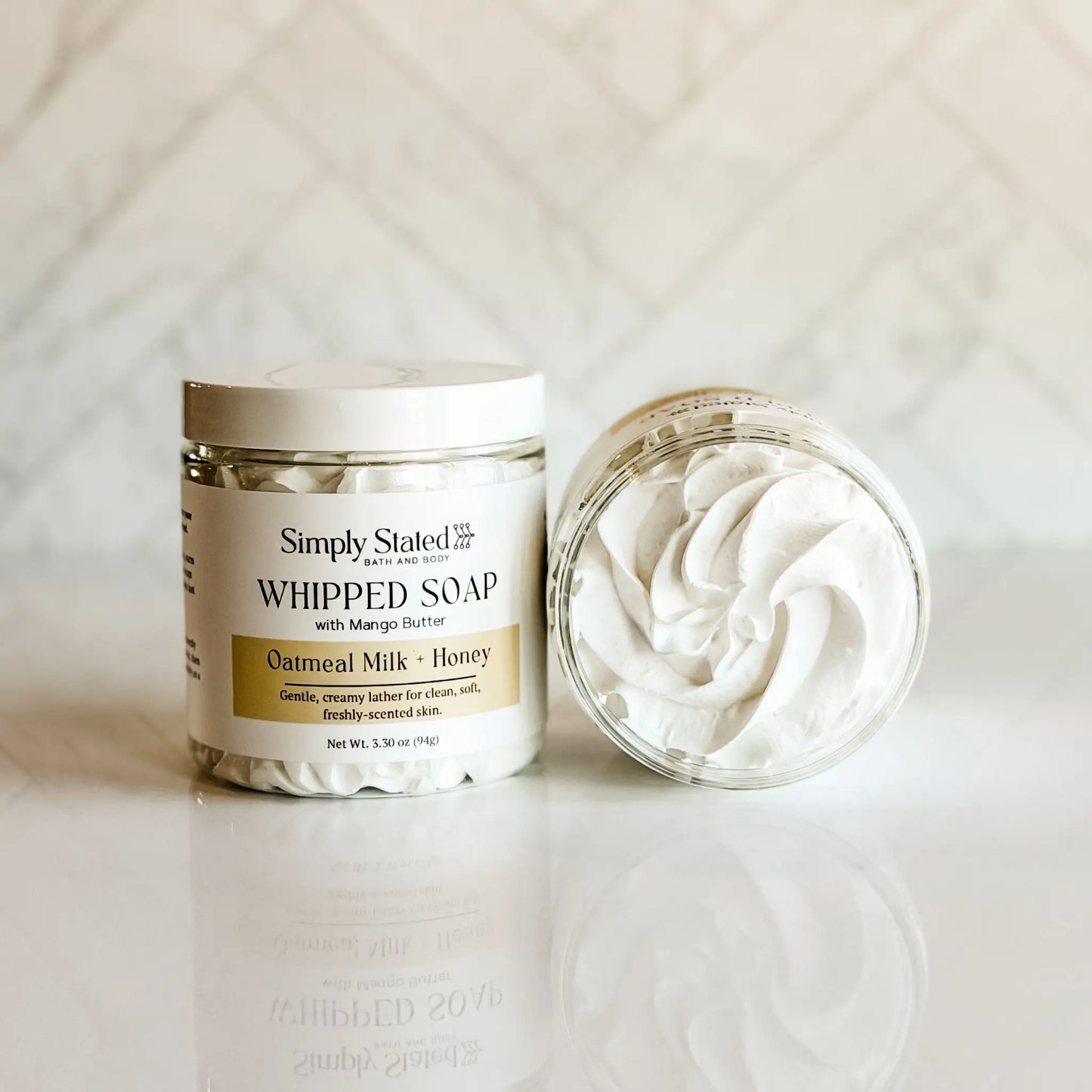 Oatmeal Milk + Honey Whipped Soap