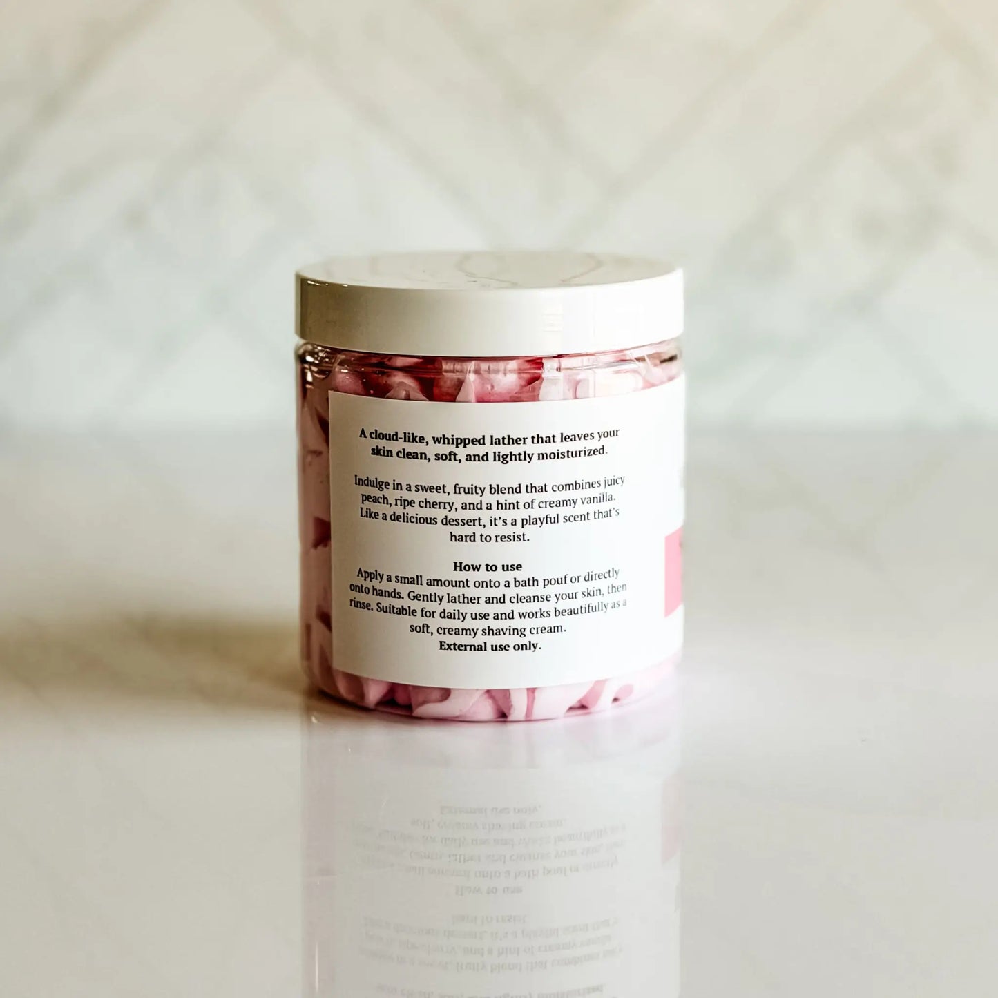 Sweet Berry + Vanilla Whipped Soap
