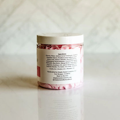 Sweet Berry + Vanilla Whipped Soap
