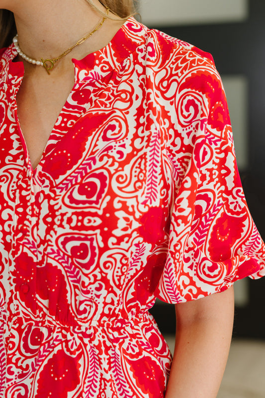 Strolling By Floral Maxi Dress