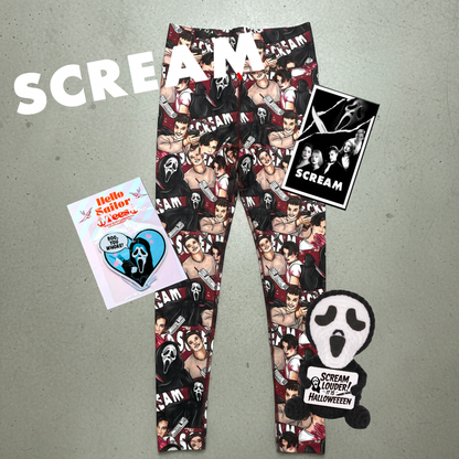 Scream - Exclusively Themed Leggings + Goodies Box (High-quality Handcrafted)