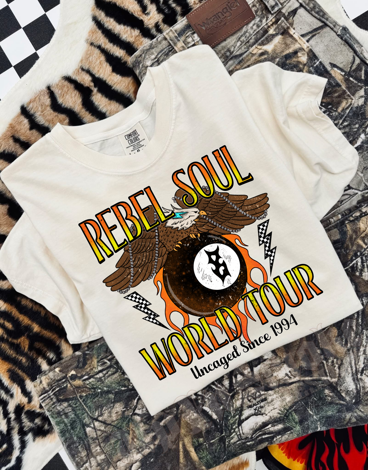 Rebel Soul World Tour tee