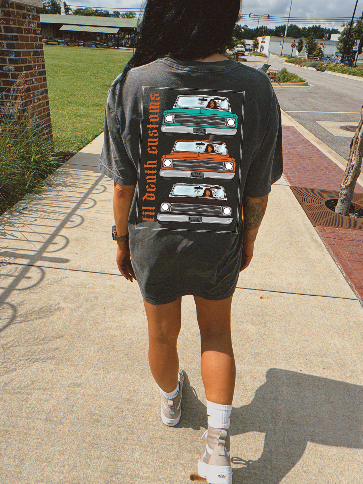 Til death customs tee