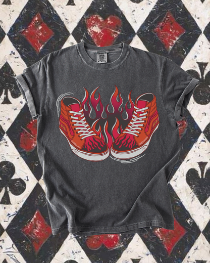 Flamin tee