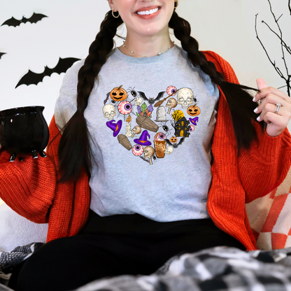 Heart full of Halloween Graphic Tee