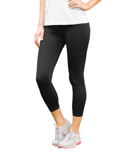 SUPER CLEARANCE Solid Capri - High-quality Handcrafted Vibrant Leggings