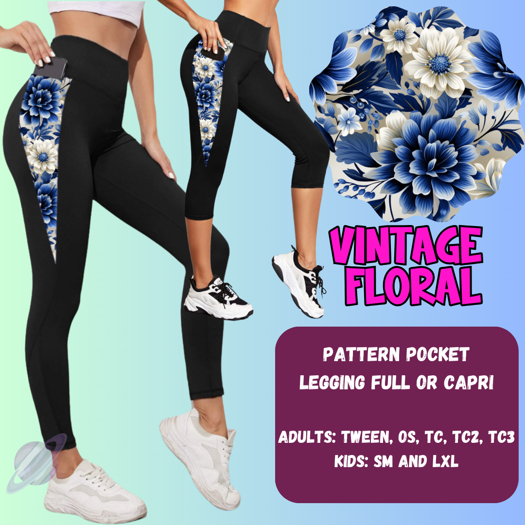 VINTAGE FLORAL-PPO 13- TOPS AND BOTTOMS-PREORDER CLOSING 6/15