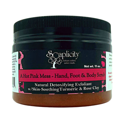 A Hot Pink Mess Hand, Foot & Body Sugar Scrub