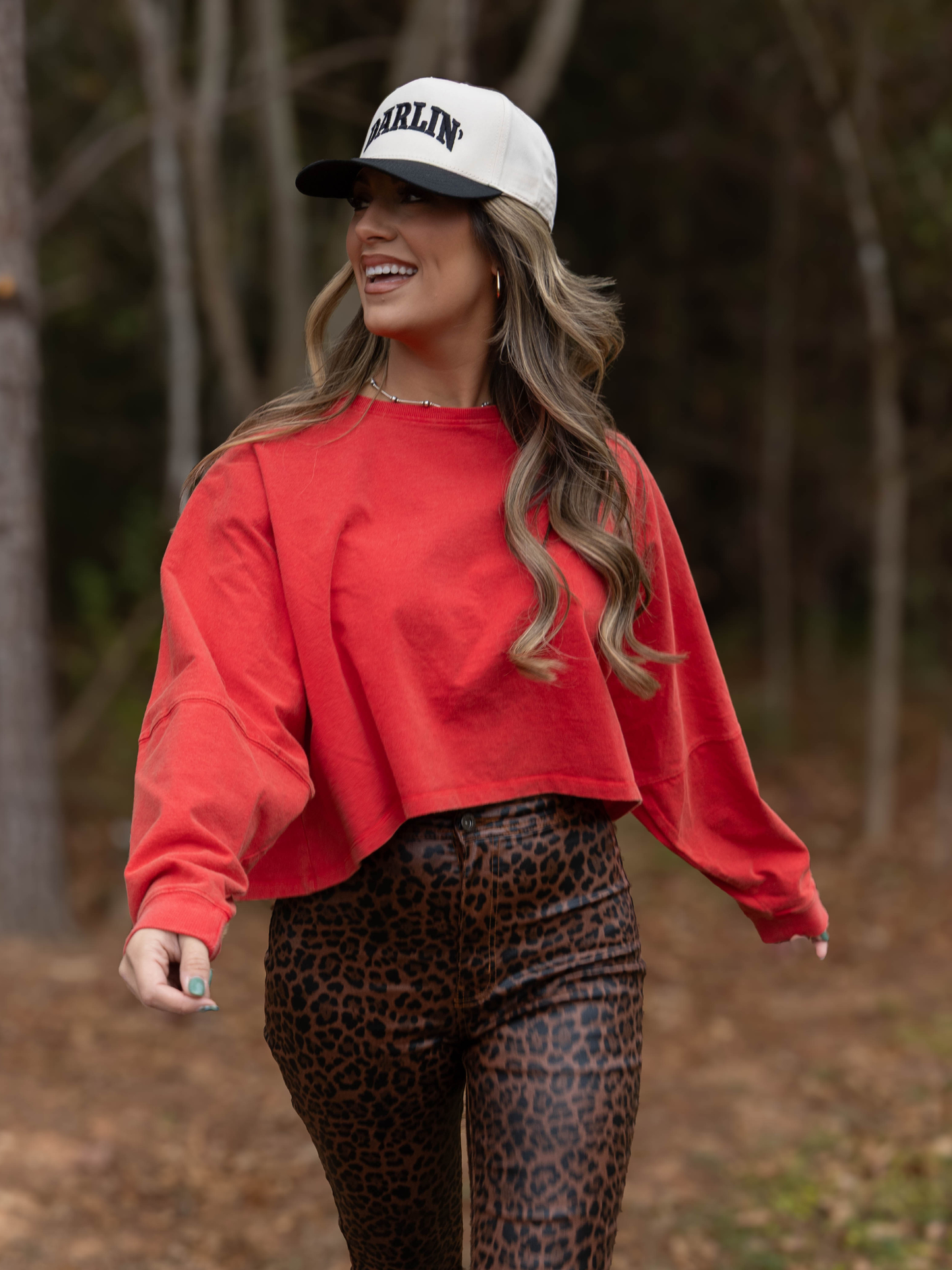 Riley Cropped Long Sleeve