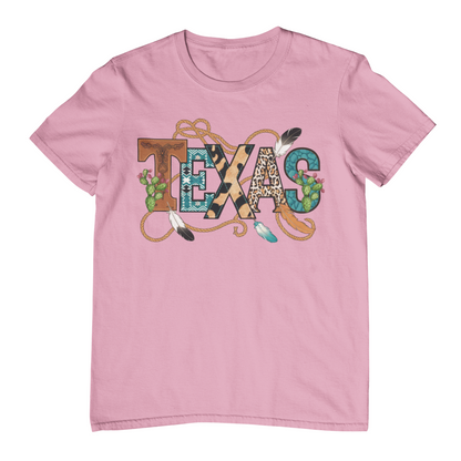 Western Patchwork Texas Youth & Toddler Graphic Tshirt