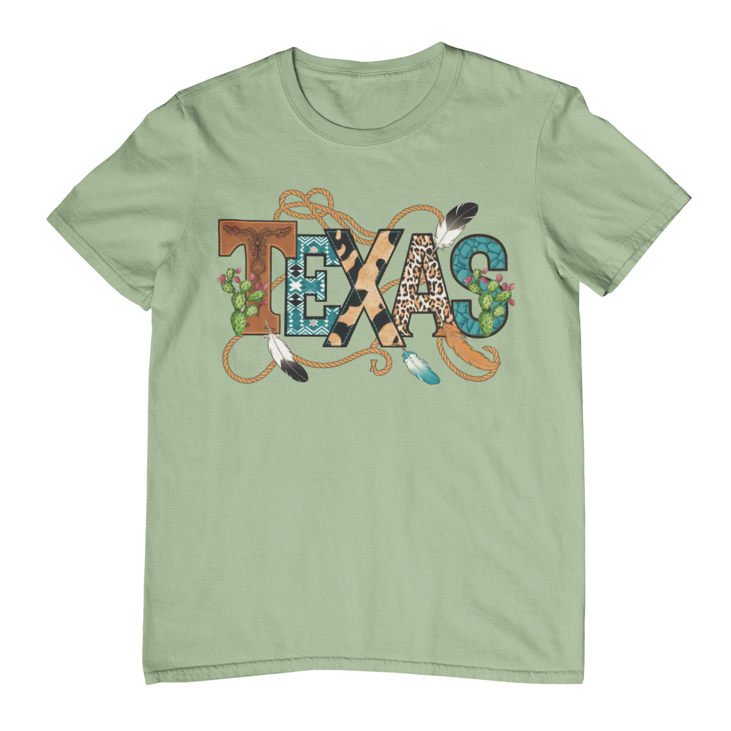 Western Patchwork Texas Youth & Toddler Graphic Tshirt