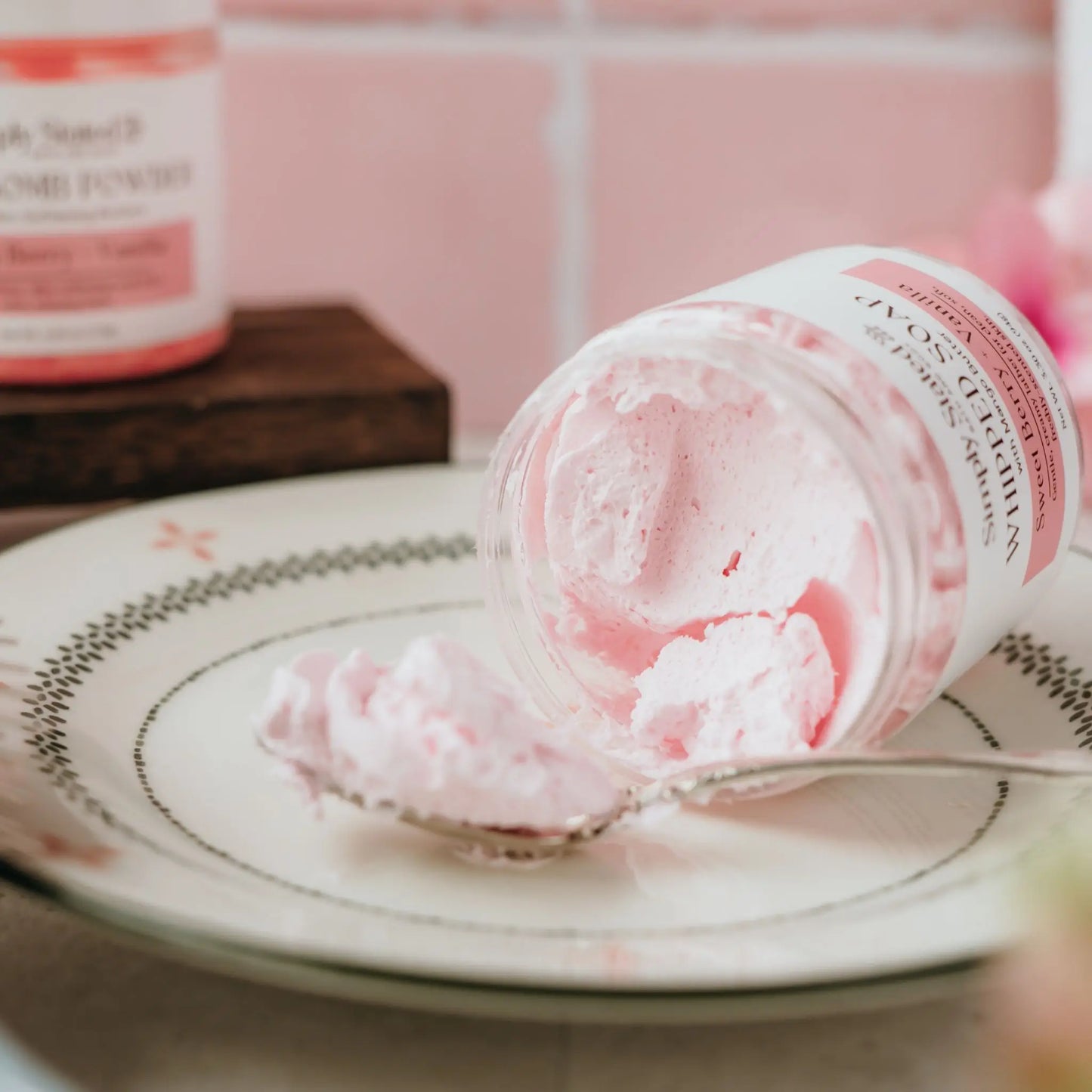 Sweet Berry + Vanilla Whipped Soap