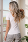 White Timeless Basics Top
